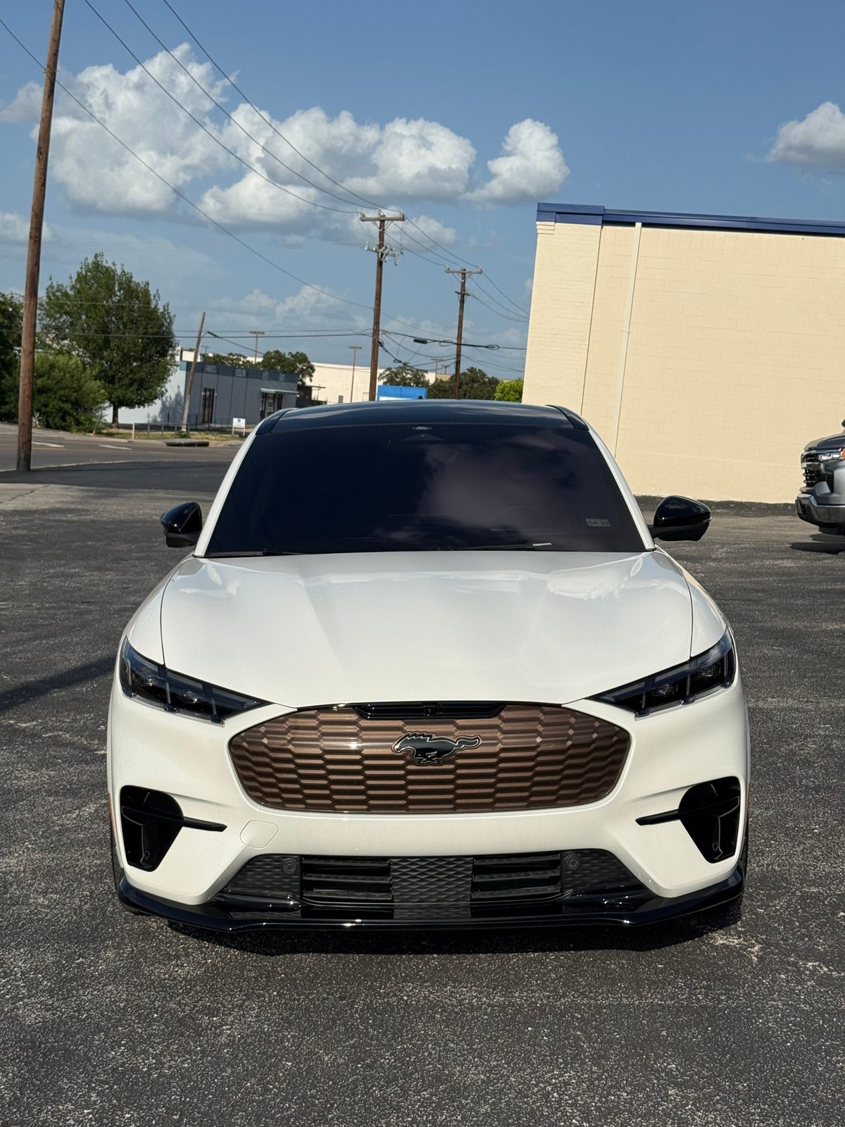 Ceramic coated Mustang Mach-E GT